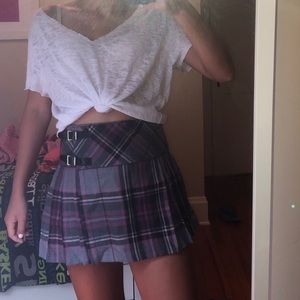 Authentic kilt-girls pleated skirt
